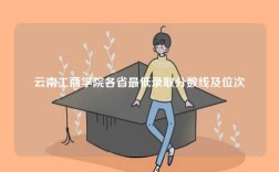云南工商學(xué)院各省最低錄取分?jǐn)?shù)線及位次