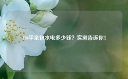 130平全包水電多少錢？實(shí)測(cè)告訴你！
