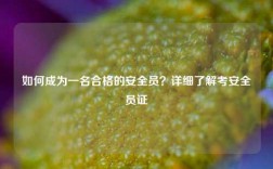 如何成為一名合格的安全員？詳細了解考安全員證