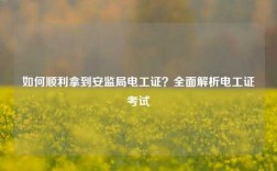 如何順利拿到安監局電工證？全面解析電工證考試