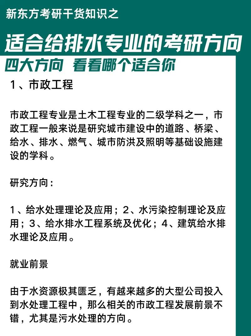 給排水是考研還是(給排水專業(yè)考研方向)-圖1