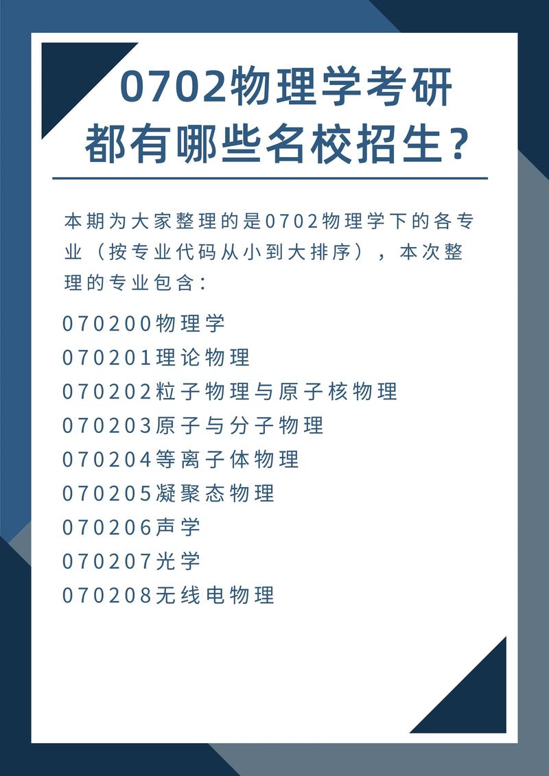 物理系有哪些專業-圖1