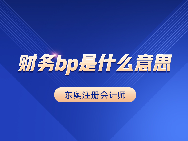 財(cái)務(wù)bp是什么意思-圖1