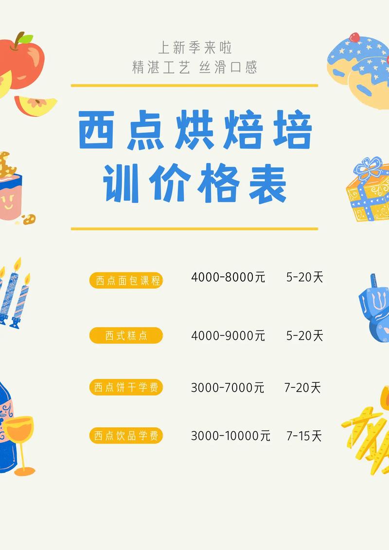 西點(diǎn)烘焙培訓(xùn)班費(fèi)用-圖1