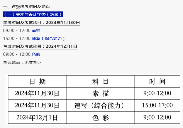 2025年內(nèi)蒙古藝術(shù)統(tǒng)考考試時(shí)間 具體幾月幾日-圖1