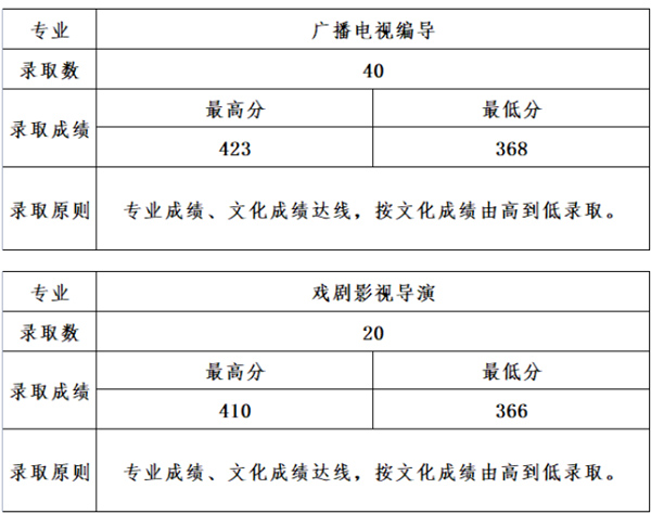 2024年山西傳媒學(xué)院藝術(shù)類(lèi)錄取分?jǐn)?shù)線(xiàn)-圖1
