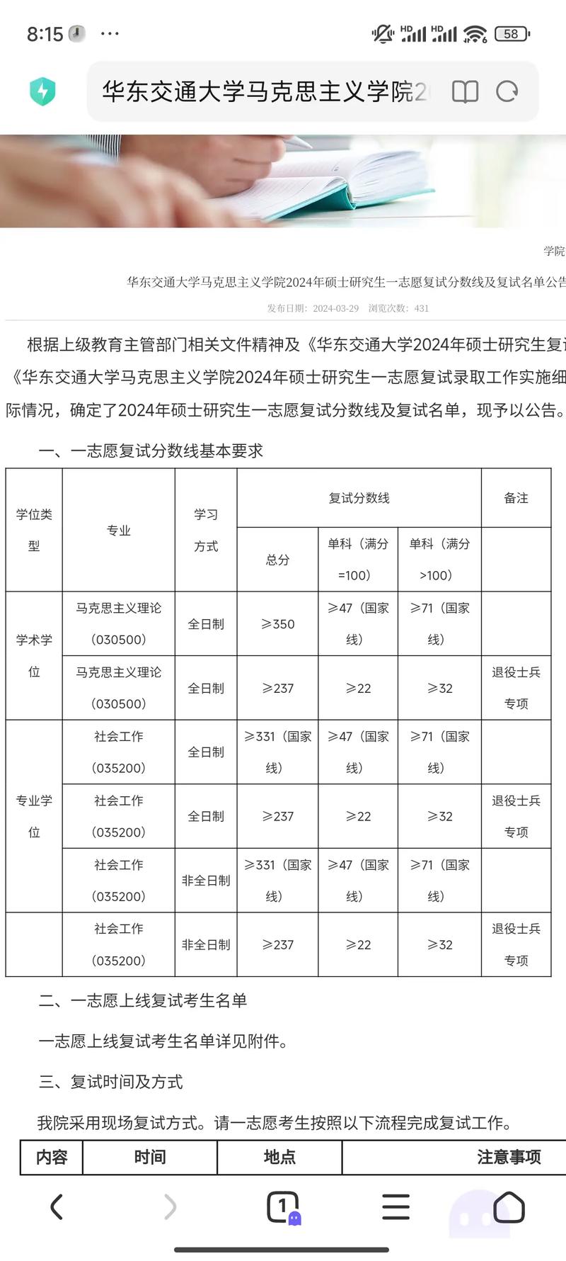華東交通大學考研好不好考？復試刷人嚴重？-圖1