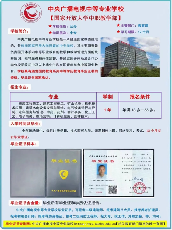 電大中專在哪里可以報名?(報名條件、時間流程匯總)-圖2