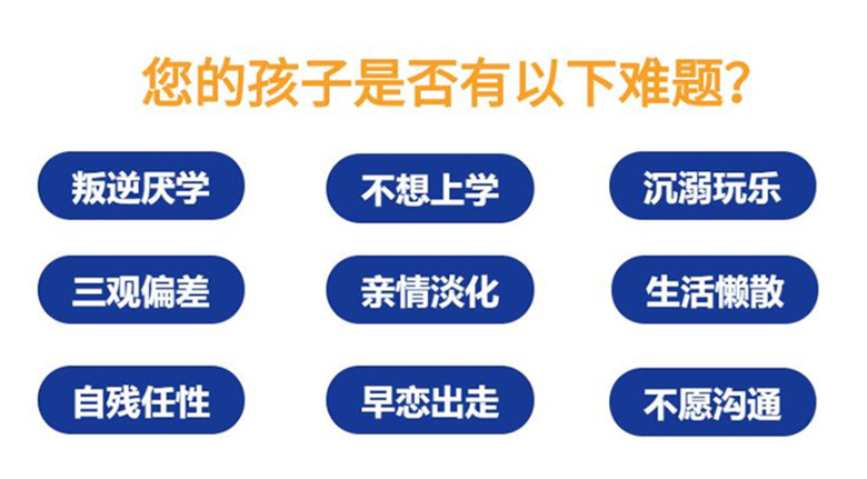黃岡地區(qū)問題青少年全封閉式特訓營(叛逆厭學網癮管教學校)-圖1 黃岡地區(qū)問題青少年全封閉式特訓營(叛逆厭學網癮管教學校)-圖1