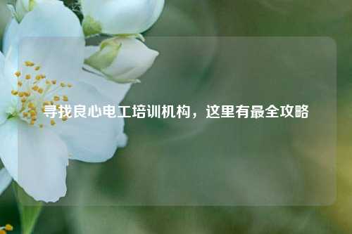 尋找良心電工培訓機構，這里有最全攻略-圖1
